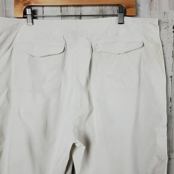 Talbots Stretch Capri Pants Tan Size 18 - Picture 8 of 12